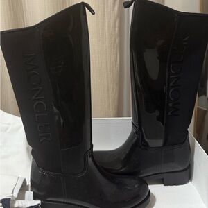 Moncler Black Winter & Rain Boots